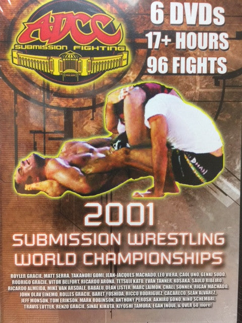 ADCC 2001 Submission Wrestling World Championships 6 DVD Set