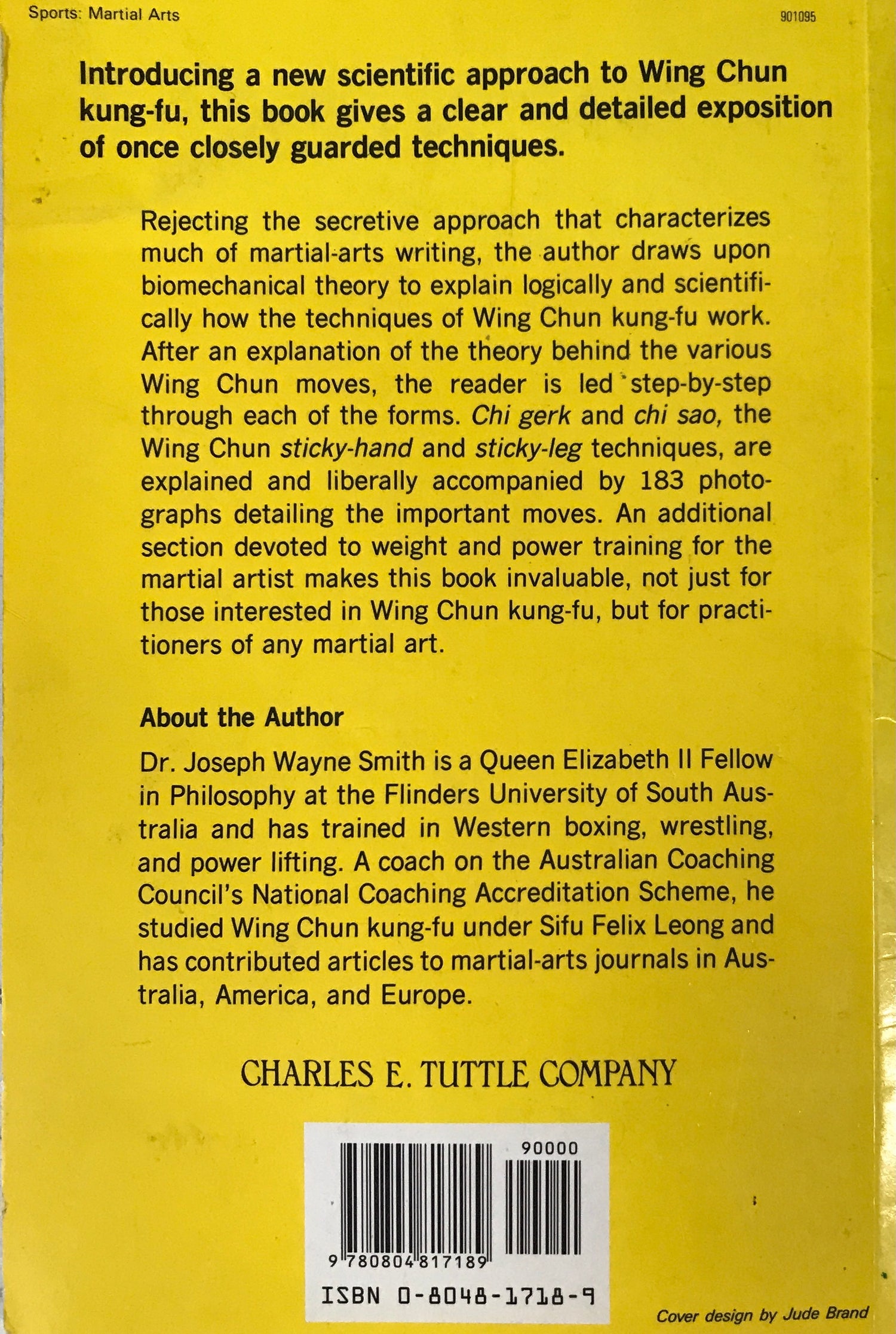 Wing Chun Kung-fu Volume 1: Basic Forms & Principles Book by Joseph Smith (Preowned) - Budovideos Inc
