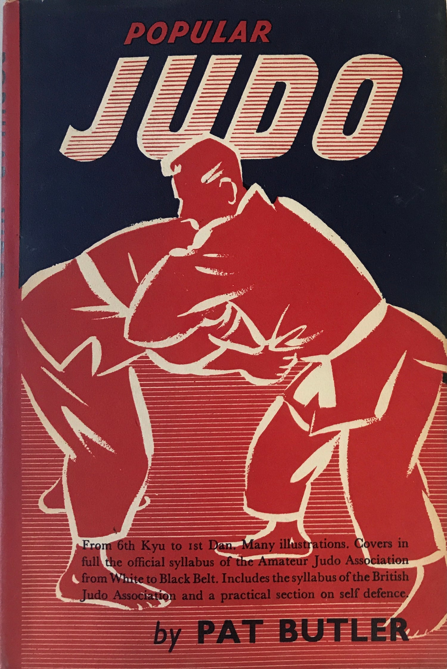 Popular Judo Book by Pat Butler (Hardcover) (Preowned) - Budovideos Inc