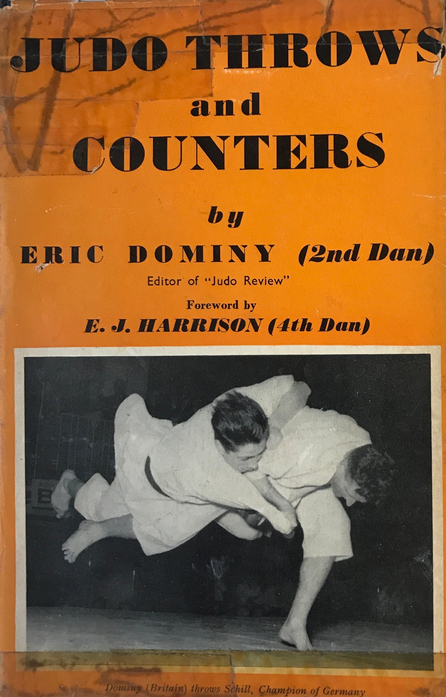 Judo Throws & Counters Book by Eric Dominy (Hardcover) (Preowned) - Budovideos Inc