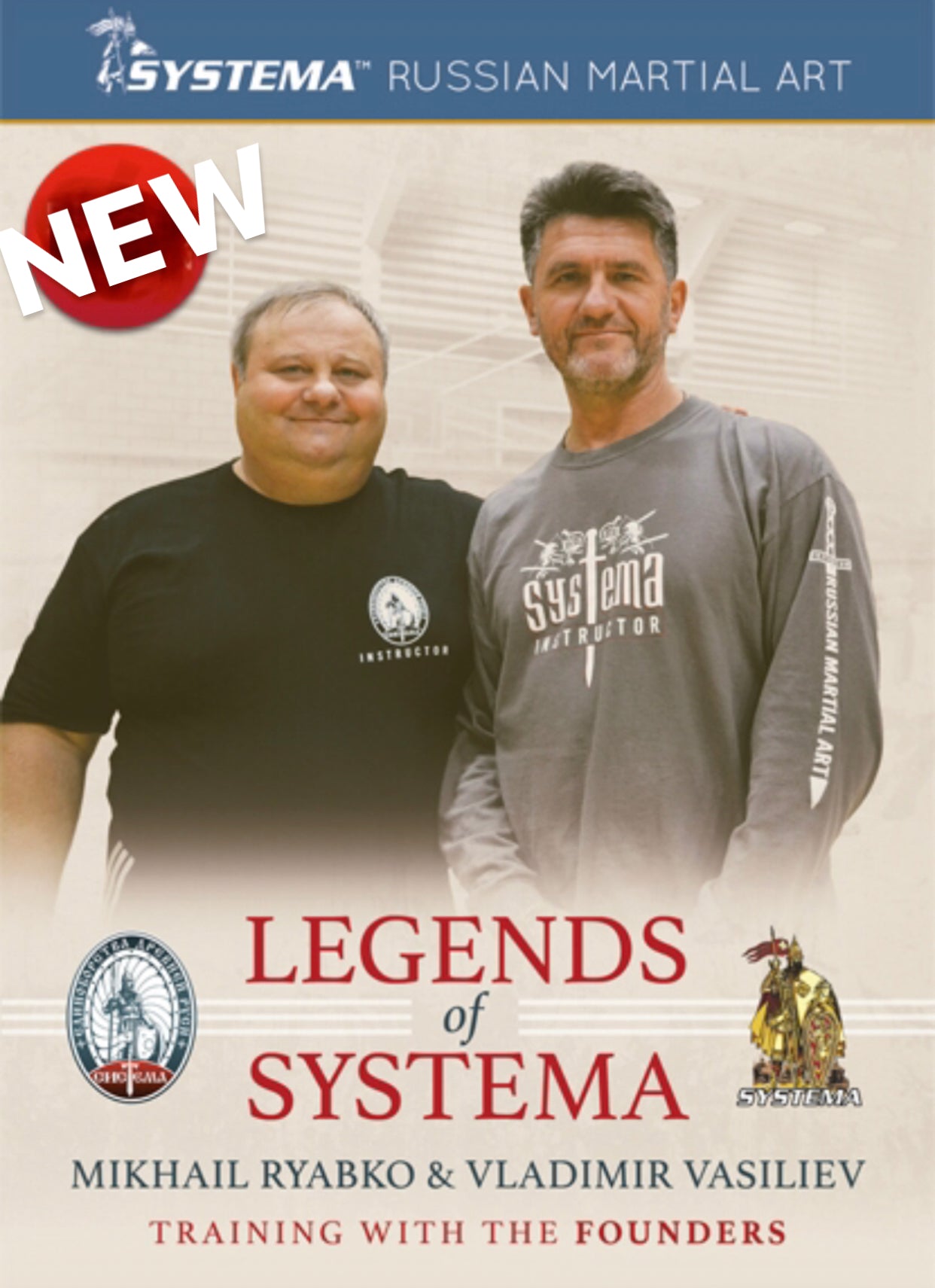 Legends of Systema DVD with Mikhail Ryabko & Vladimir Vasiliev - Budovideos