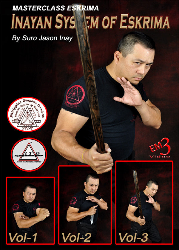 Inayan System of Eskrima 3 DVD Set with Jason Inay - Budovideos Inc
