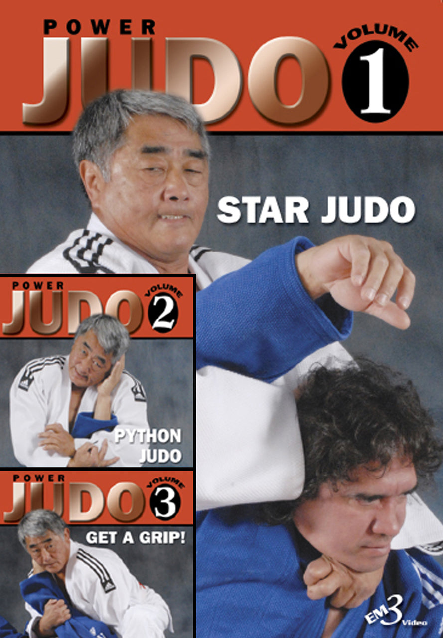 Power Judo Vol. 1, 2, & 3 By Hayward Nishioka - Budovideos Inc