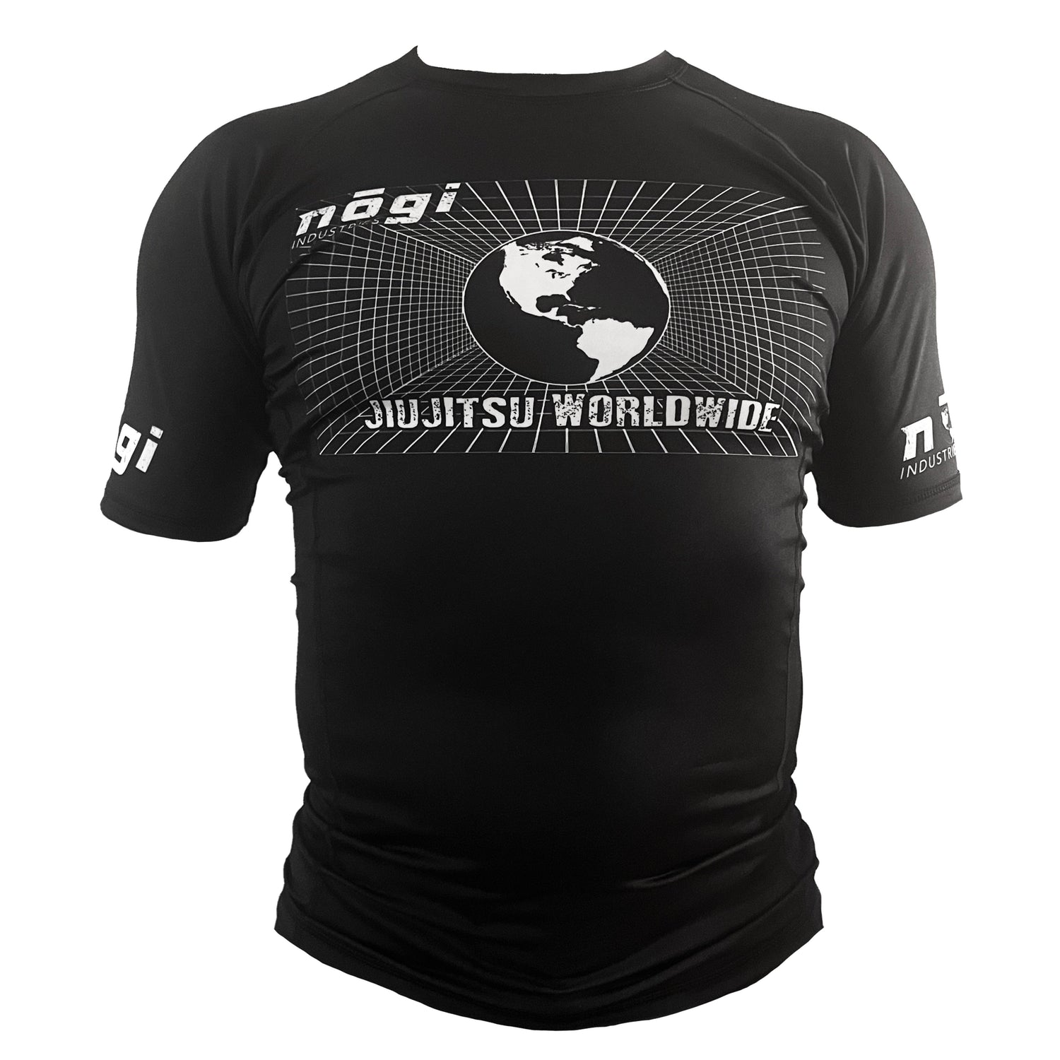 Jiujitsu Worldwide Short Sleeve Rash Guard by Nogi Industries - Made in USA