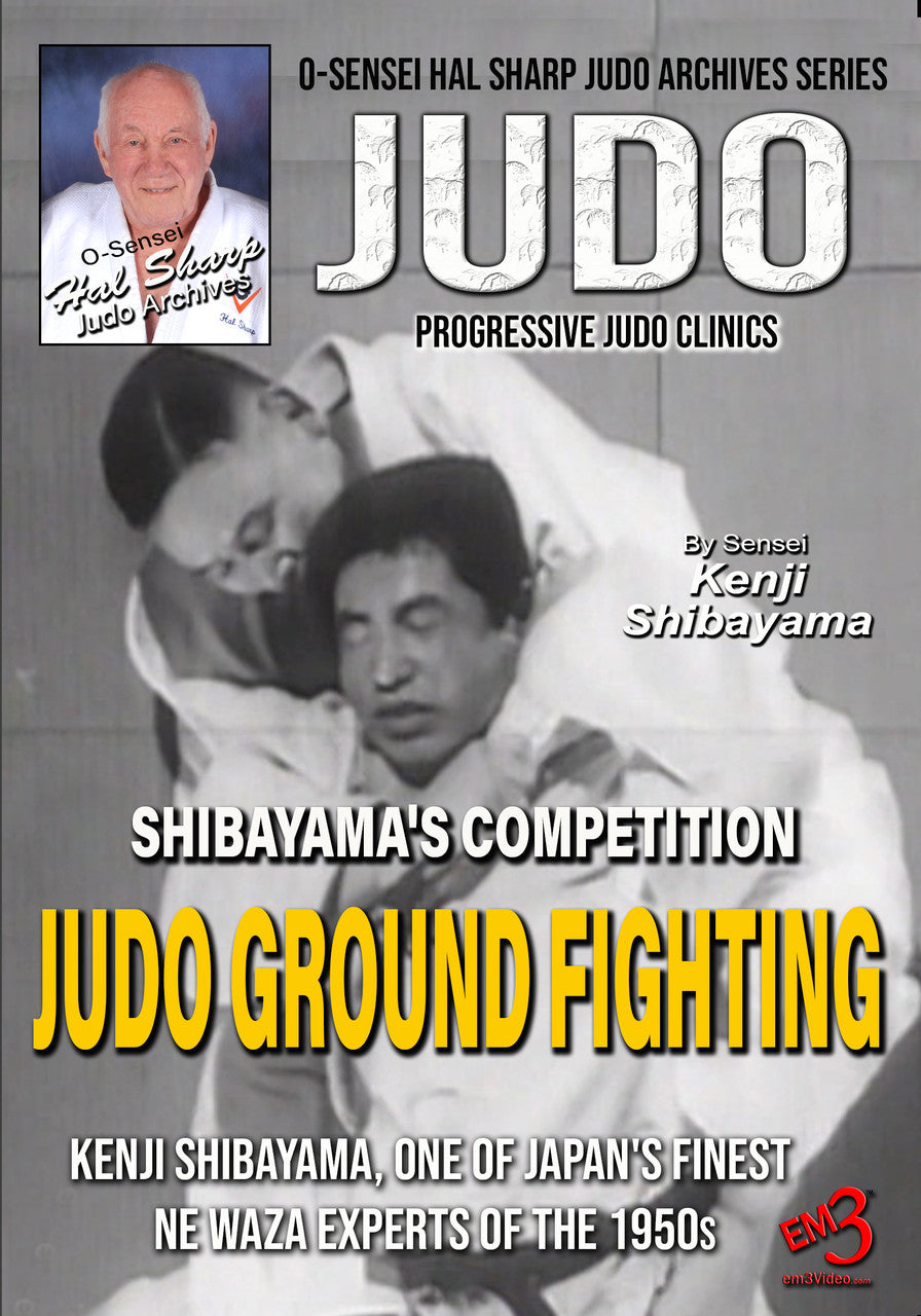 Judo Groundfighting DVD by Kenji Shibayama (Silent)