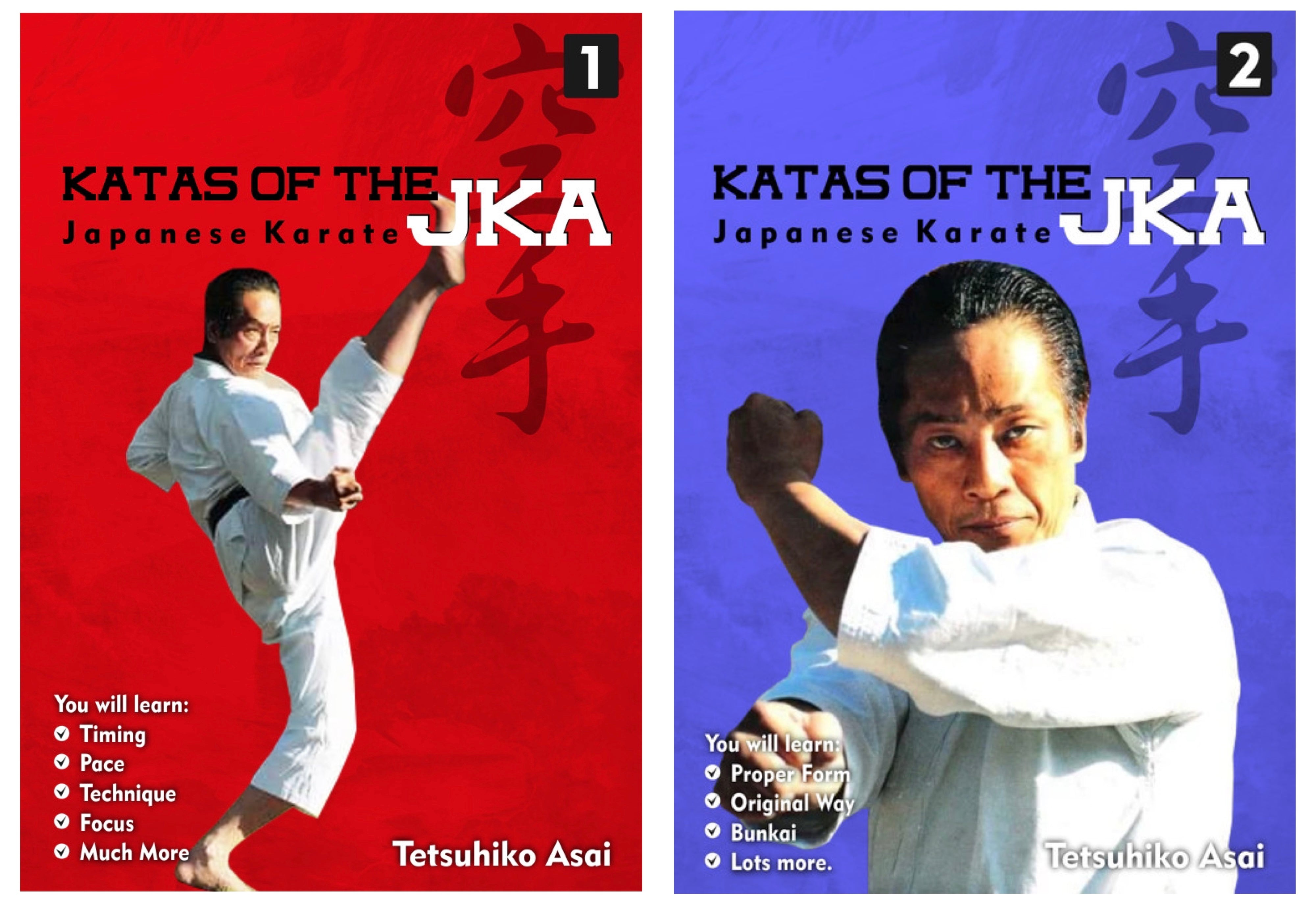 Katas of the JKA Japanese Karate 2 DVD Set by Tetsuhiko Asai