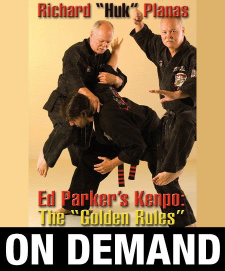 Kenpo Golden Rules by Richard Planas (On Demand) - Budovideos Inc