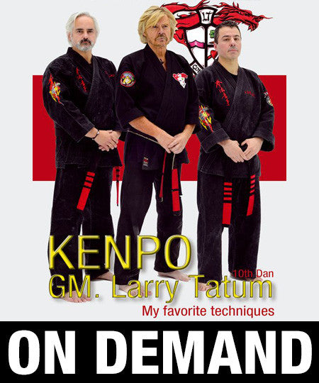 Kenpo, My Favorite Techniques by Larry Tatum (On Demand) - Budovideos Inc