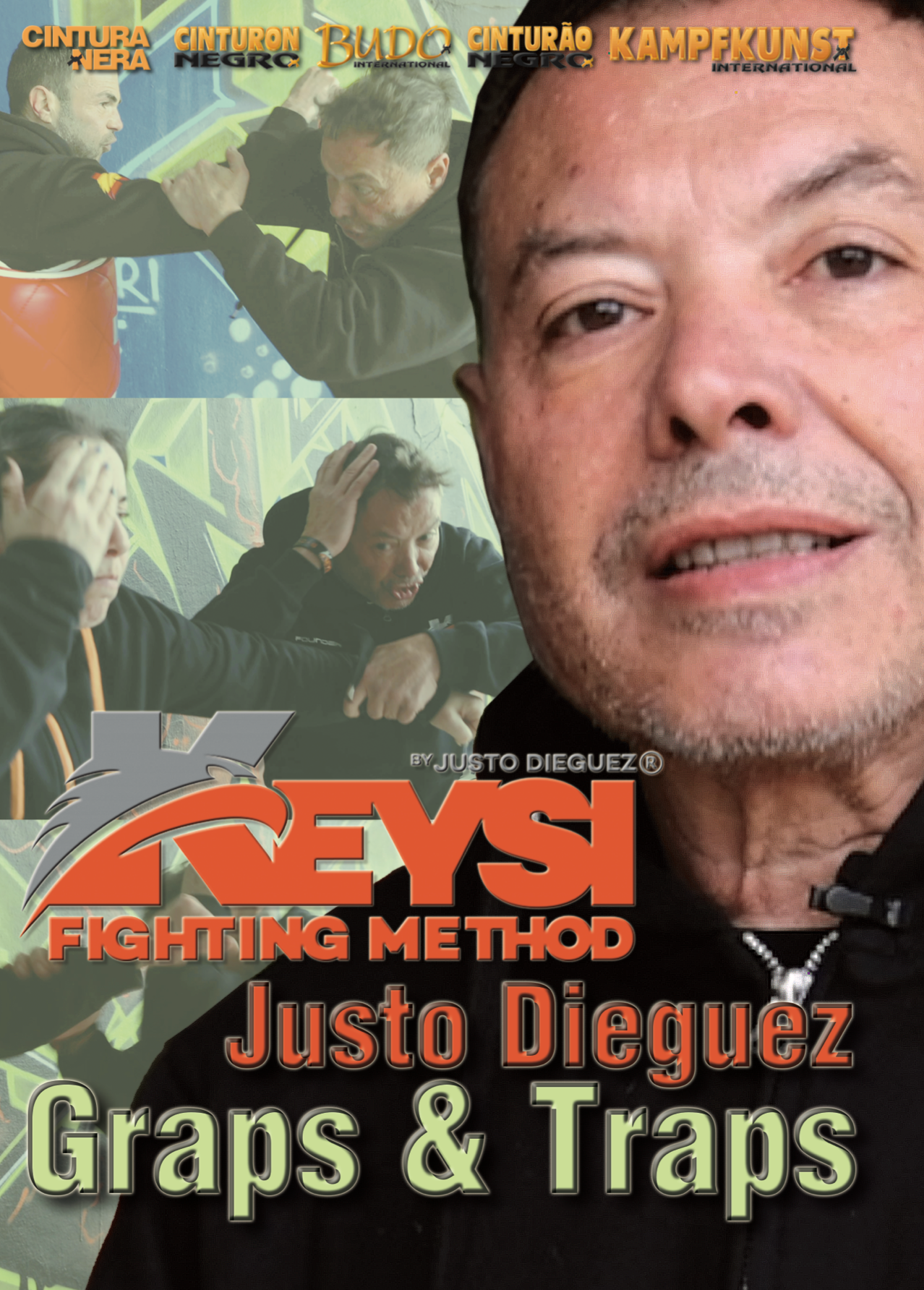Keysi Grabs & Traps DVD with Justo Dieguez
