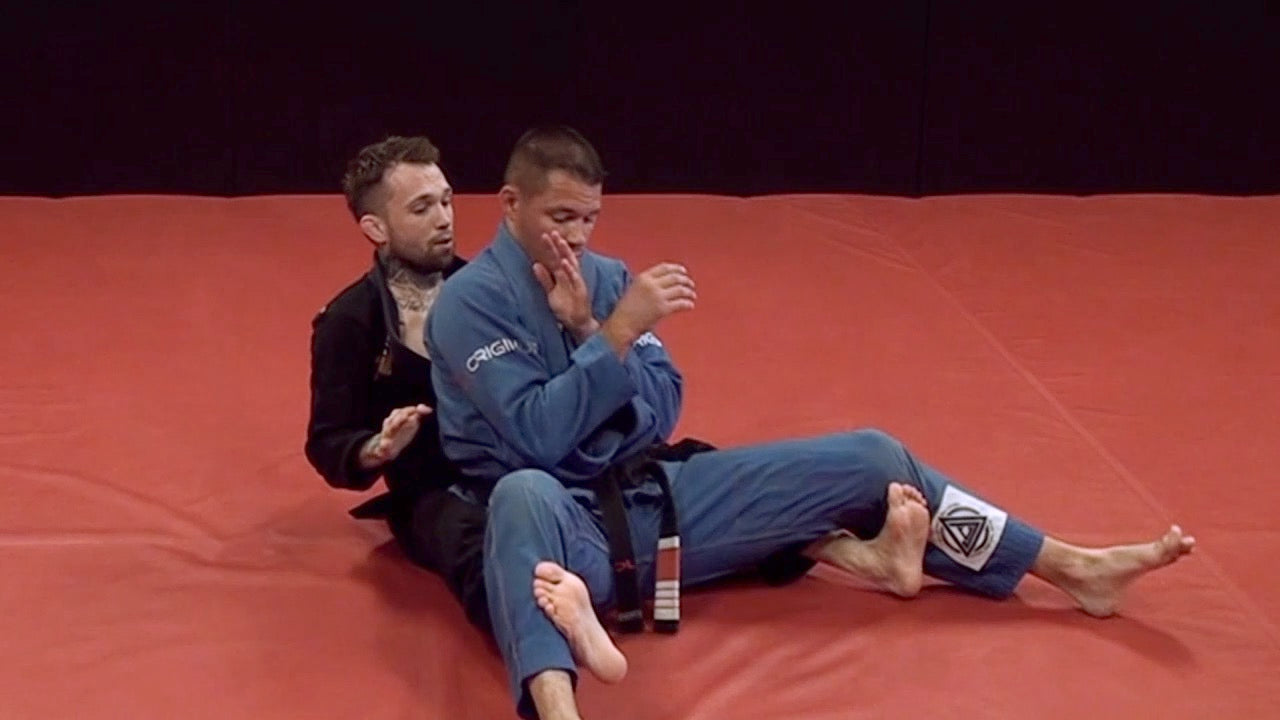 Reverse De La Riva Guard with Kristian Woodmansee (On Demand) - Budovideos Inc