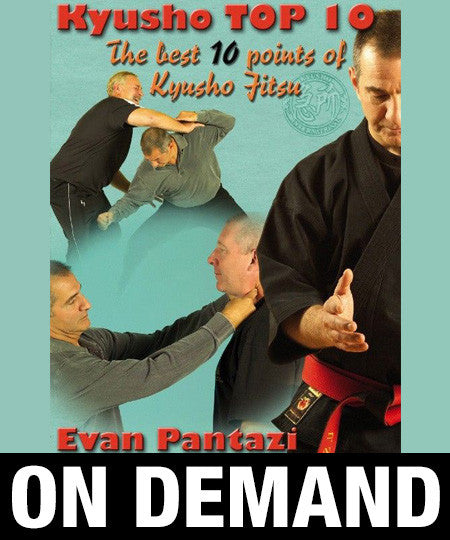 Kyusho Jutsu Kyusho Top 10 Points by Evan Pantazi (On Demand) - Budovideos Inc