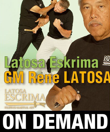 Latosa Escrima Hand Sticks Rene Latosa (On Demand) - Budovideos Inc