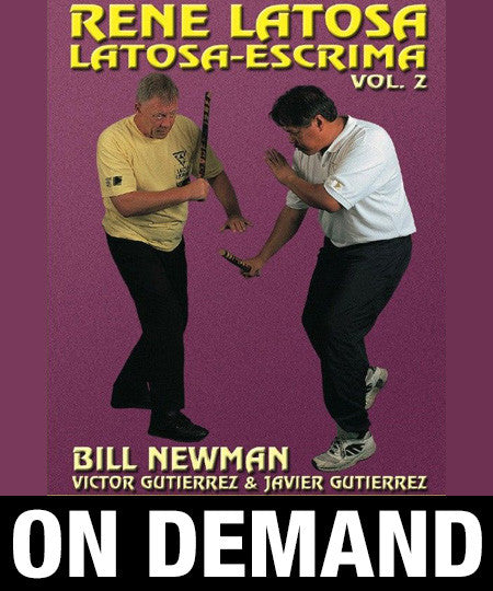 Latosa Escrima Vol 2 by Rene Latosa (On Demand) - Budovideos Inc