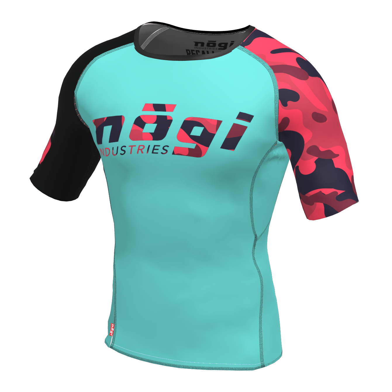 Recall Camo Short Sleeve Rashguard