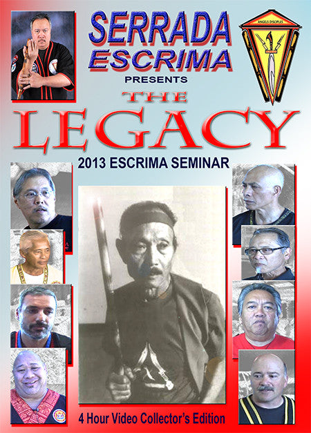 Serrada Escrima Legacy Seminar 1 (Stockton 2013) 2 DVD Set - Budovideos Inc