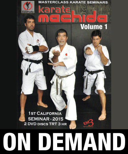 MACHIDA Karate Family 2015 Seminar Vol 1 (On Demand) - Budovideos Inc