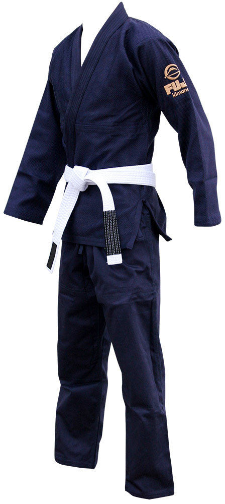 Kid's Navy All Around BJJ Gi by Fuji - Budovideos Inc