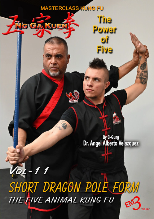 Ng Ga Kuen Vol 11 DVD SHORT DRAGON POLE FORM by Angel Velazquez