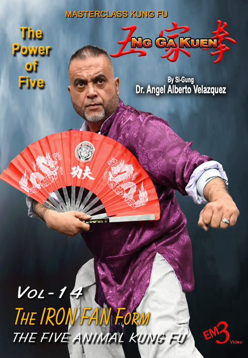Ng Ga Kuen Vol 14 DVD The IRON FAN Form by Angel Velazquez