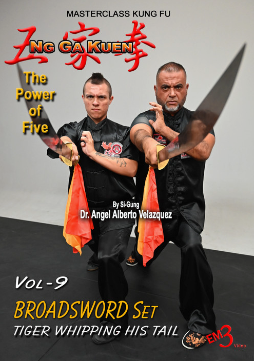 Ng Ga Kuen Vol 9 DVD BROADSWORDS Set by Angel Velazquez