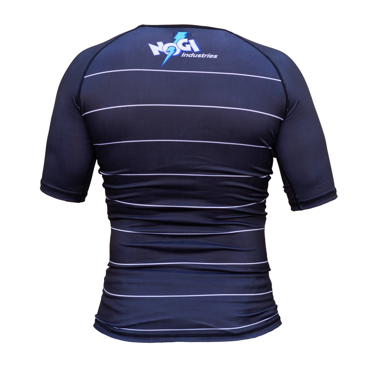 Energy Rash Guard by Nogi Industries Short Sleeve - BLACK - Budovideos