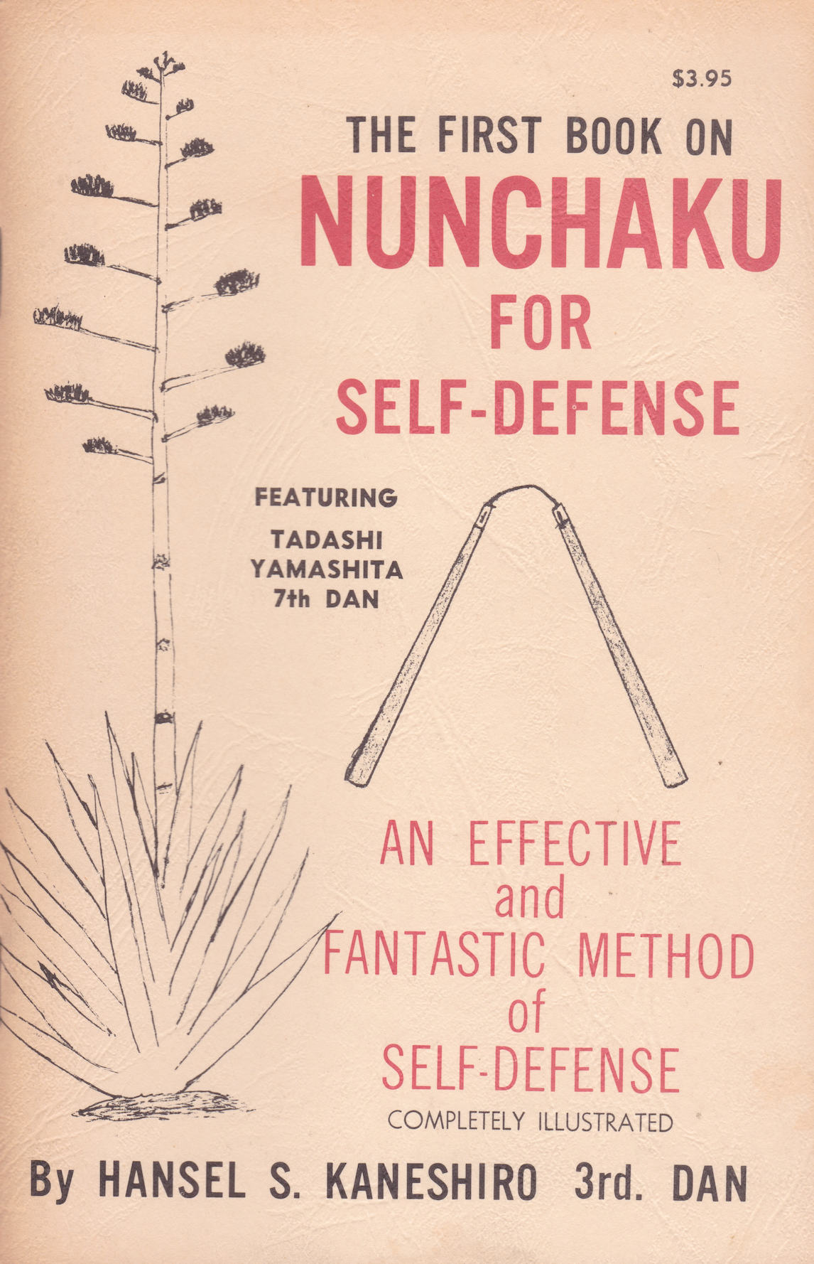 Nunchaku for Self Defense Book by Tadashi Yamashita & Hansel Kaneshiro (Preowned) - Budovideos Inc