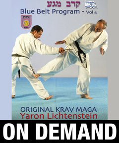 Original Krav Maga Blue Belt program Vol 4 by Yaron Lichtenstein (On Demand) - Budovideos Inc