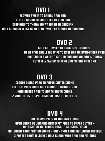 Position to Submission 4 DVD Set with Matheus Diniz - Budovideos Inc