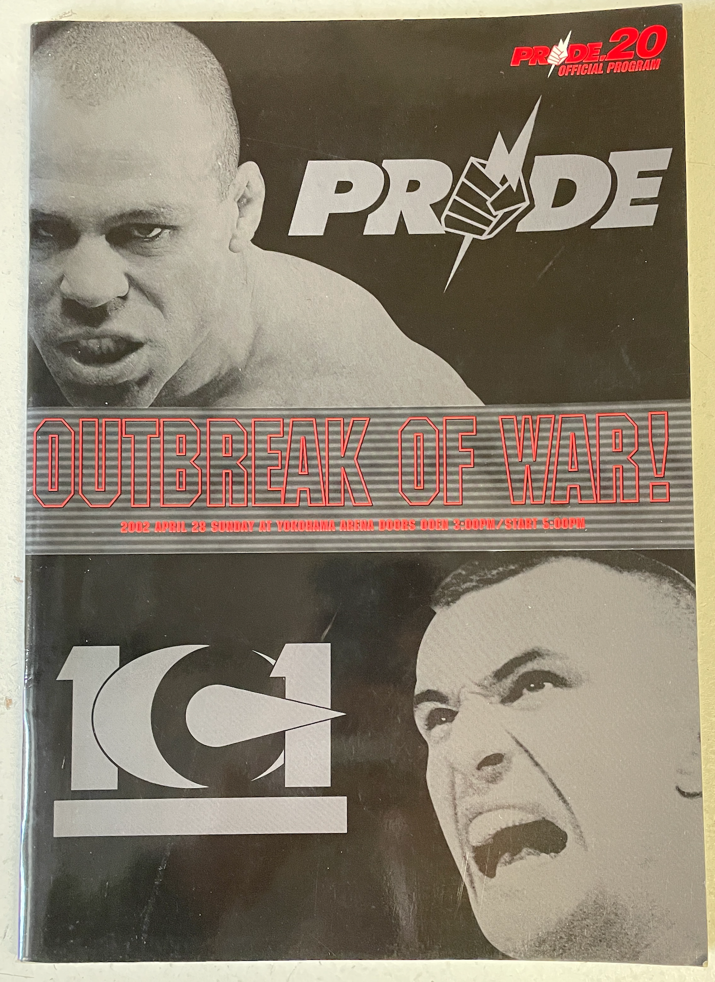 Pride FC 20 Official Program (Preowned)