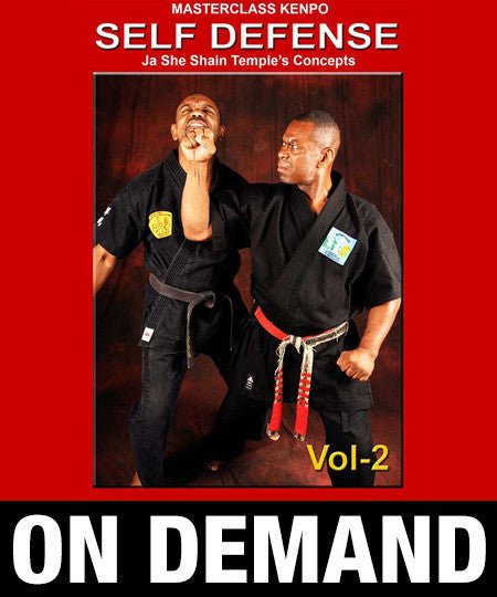 Masterclass Kenpo Volume 2 Kenpo Self Defense by Robert Temple (On Demand) - Budovideos Inc