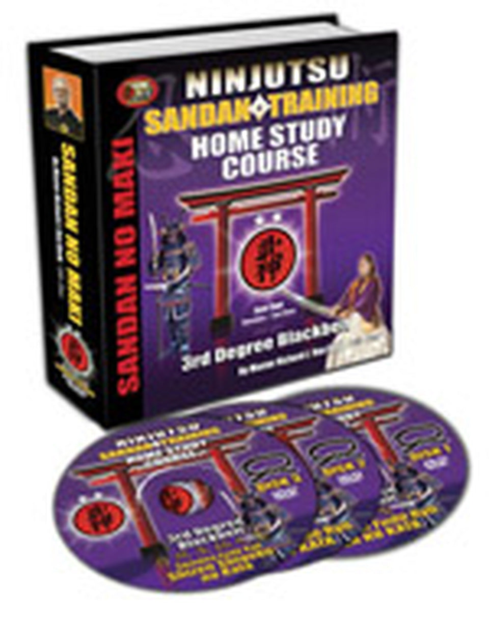 Ninjutsu Black Belt Sandan no Maki Home Study Course by Richard Van Donk - Budovideos Inc