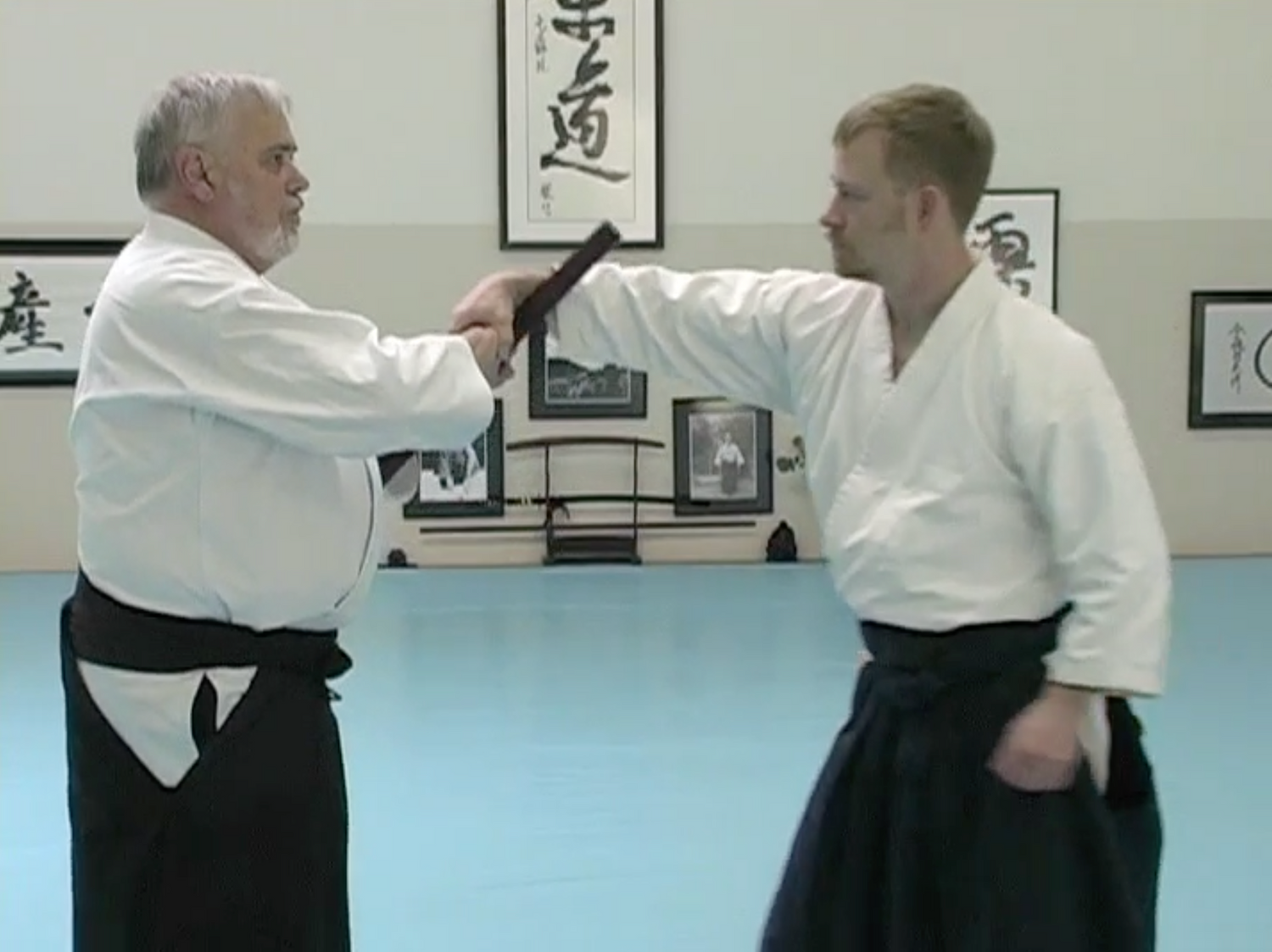 Zanshin and Ma-ai in Aikido DVD by Dennis Hooker - Budovideos Inc