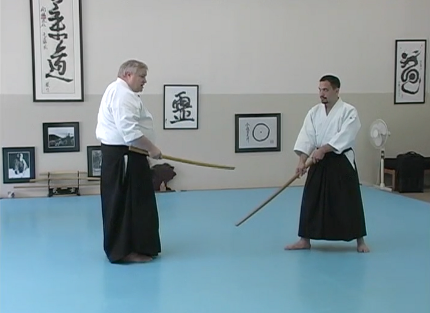 Saotome Sensei’s Aikido Sword Kata Kumitachi Numbers 6 – 12 DVD by George Ledyard (Preowned) - Budovideos