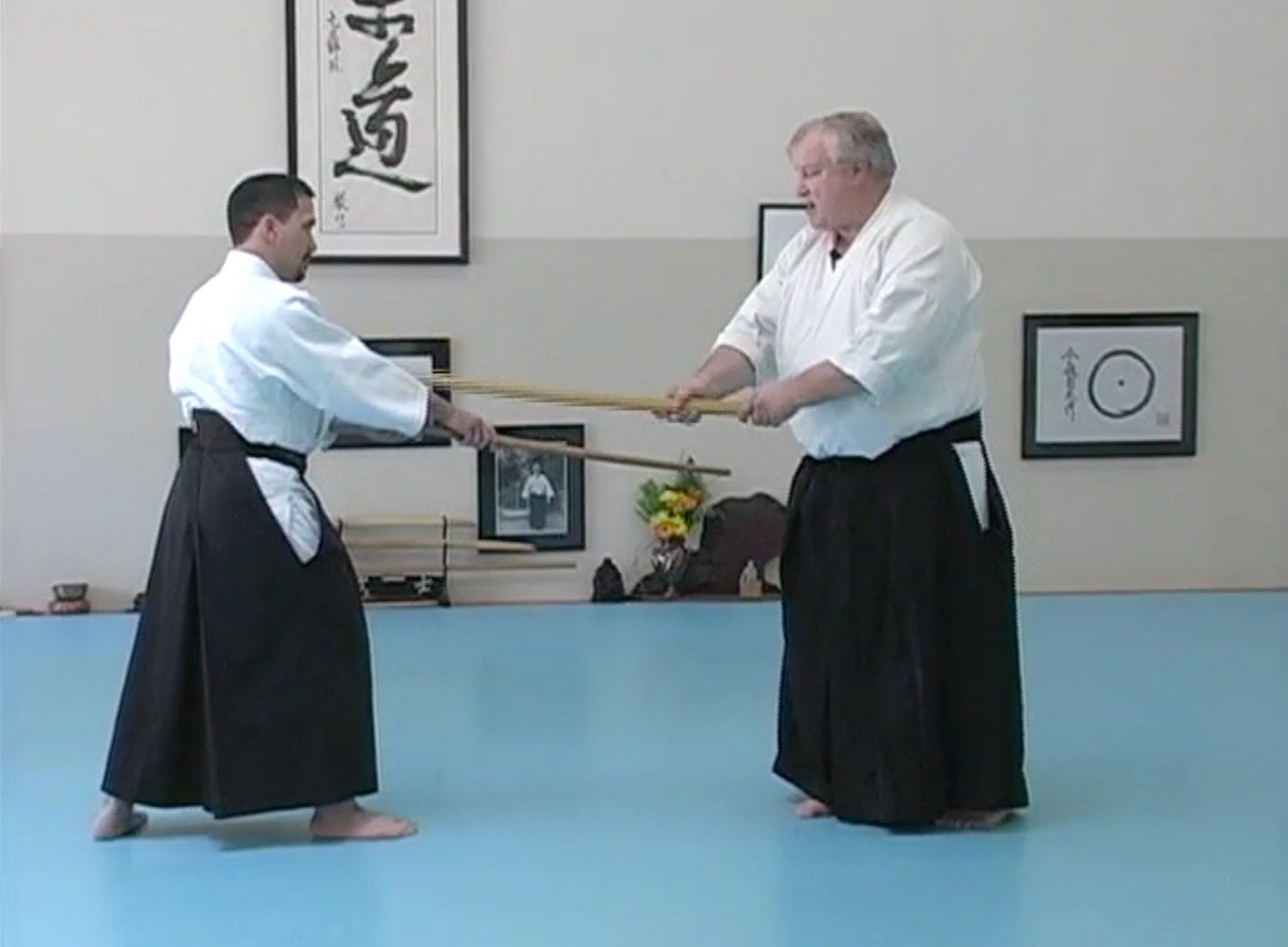 Saotome Sensei’s Aikido Sword Kata Kumitachi Numbers 6 – 12 DVD by George Ledyard (Preowned) - Budovideos