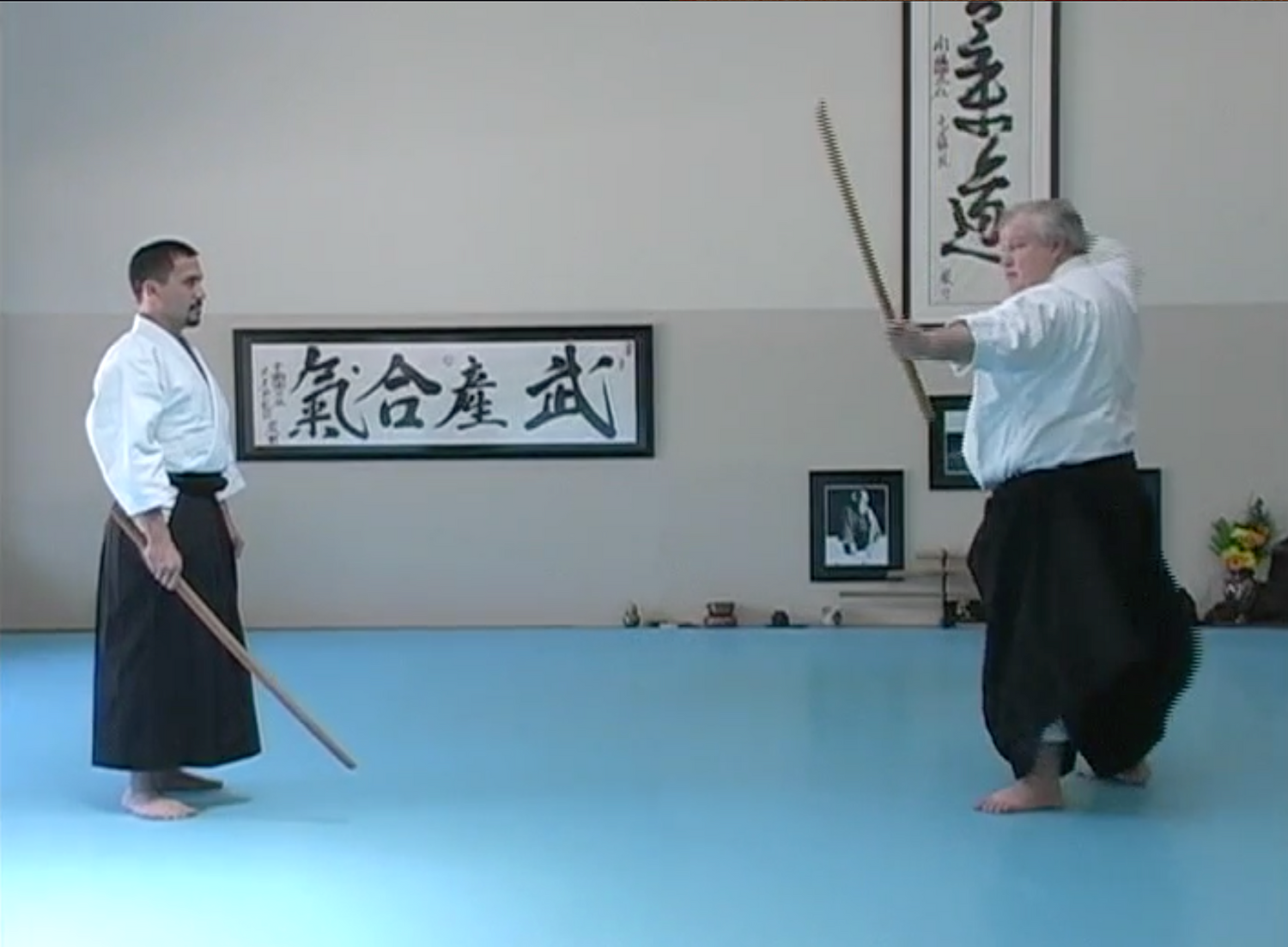 Saotome Sensei’s Aikido Sword Kata Kumitachi Numbers 6 – 12 DVD by George Ledyard (Preowned) - Budovideos