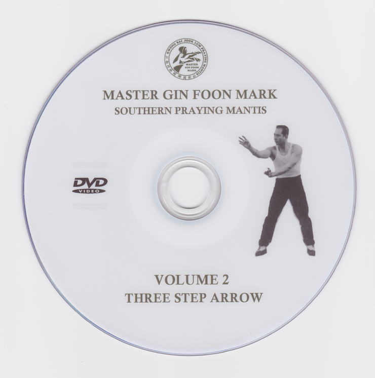 Southern Praying Mantis Kung Fu Vol 2: Three Step Arrow DVD by Gin Foon Mark (Preowned) - Budovideos