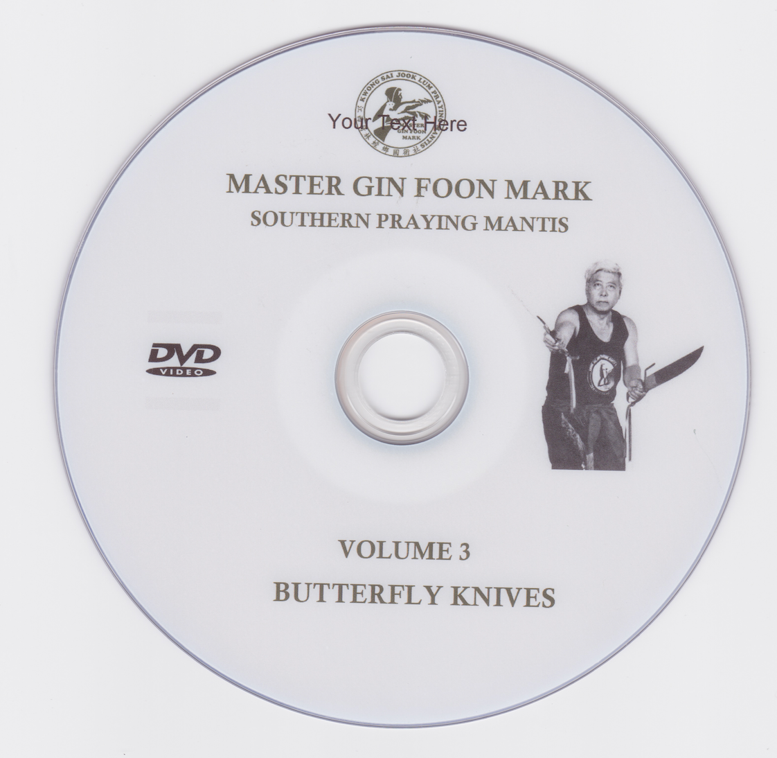 Southern Praying Mantis Kung Fu Vol 3: Butterfly Knives DVD by Gin Foon Mark (Preowned) - Budovideos