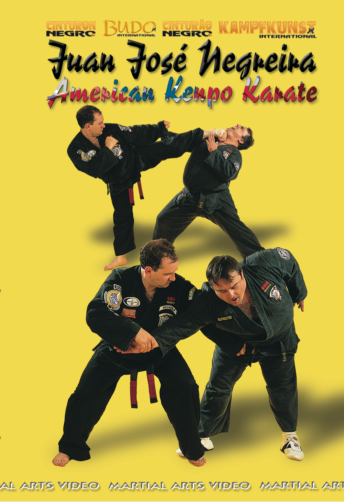 American Kenpo Karate DVD by Juan Jose Negreira - Budovideos
