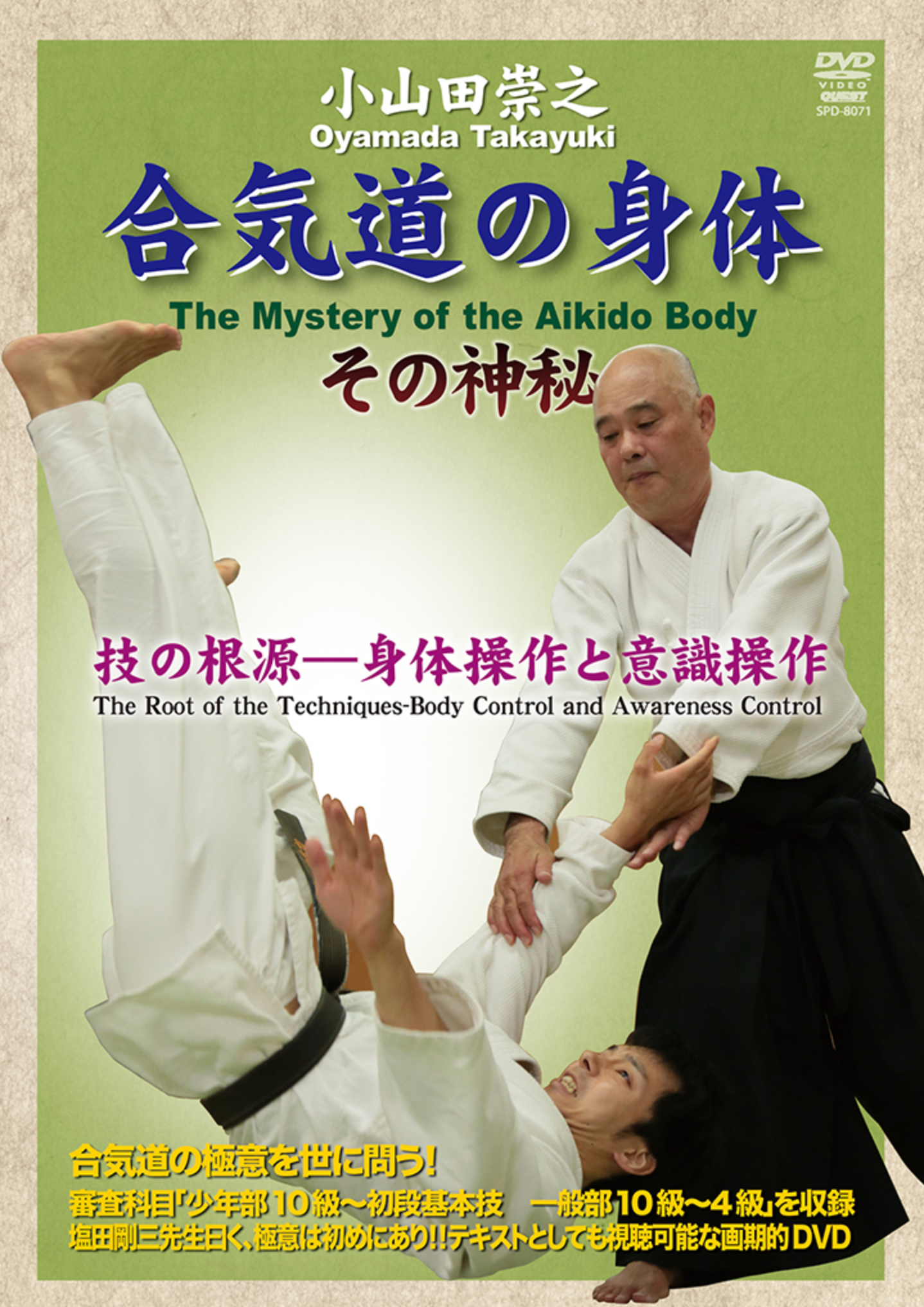 Mystery of the Aikido Body DVD by Takayuki Oyamada - Budovideos Inc