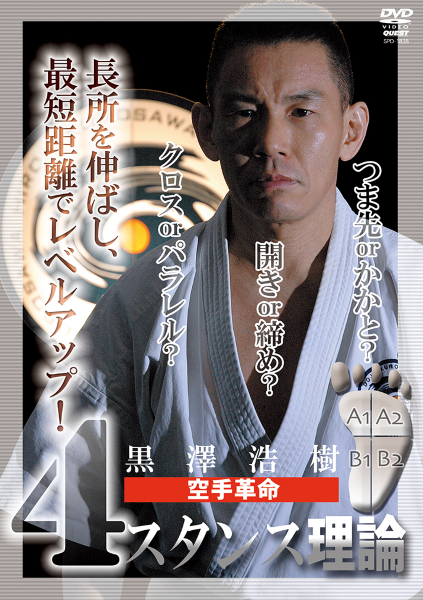The 4 Stances of Karate DVD by Hiroki Kurosawa - Budovideos Inc