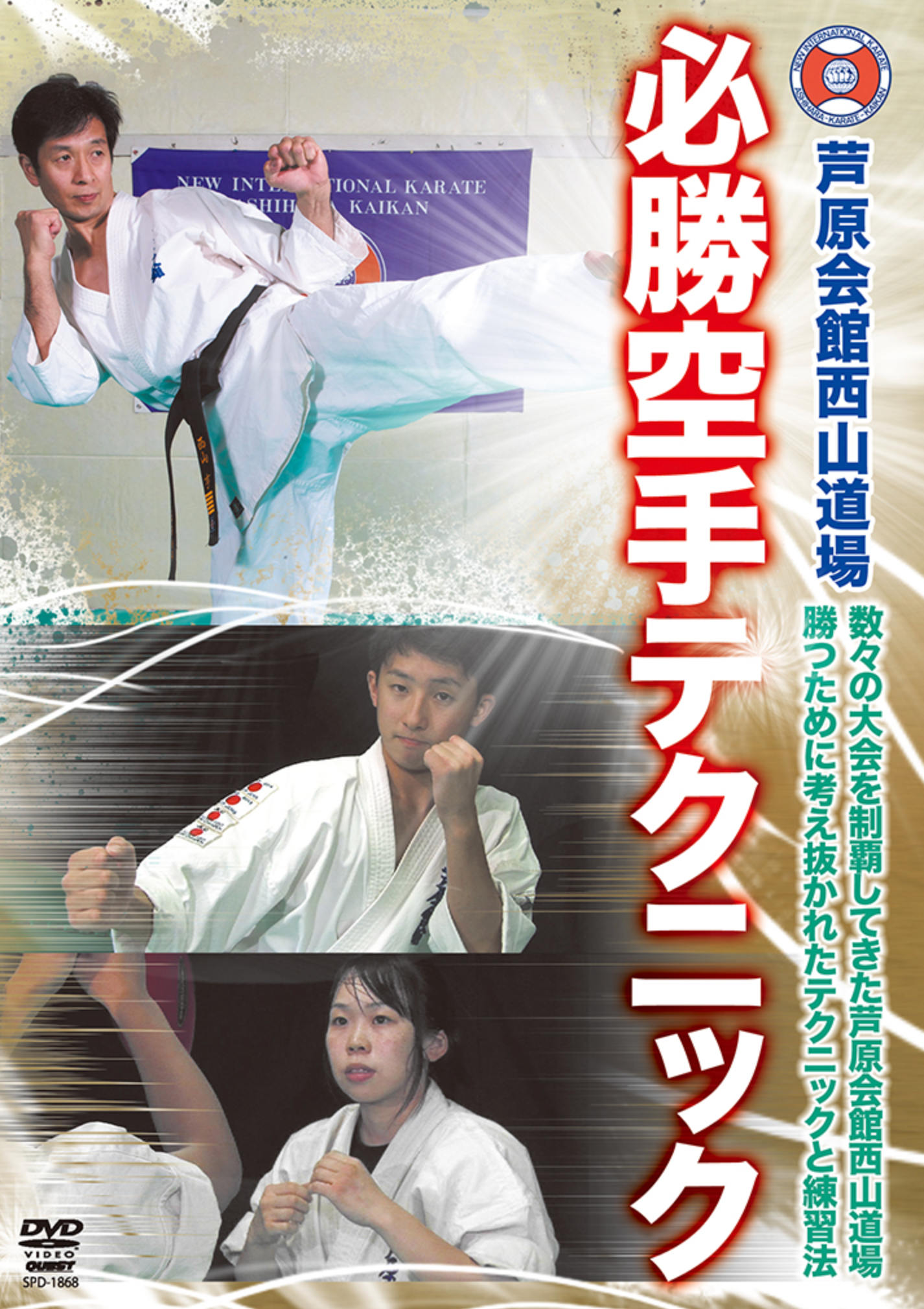 Ashihara Kaikan Nishiyama Dojo Winning Karate Techniques DVD by Toru Nishiyama - Budovideos