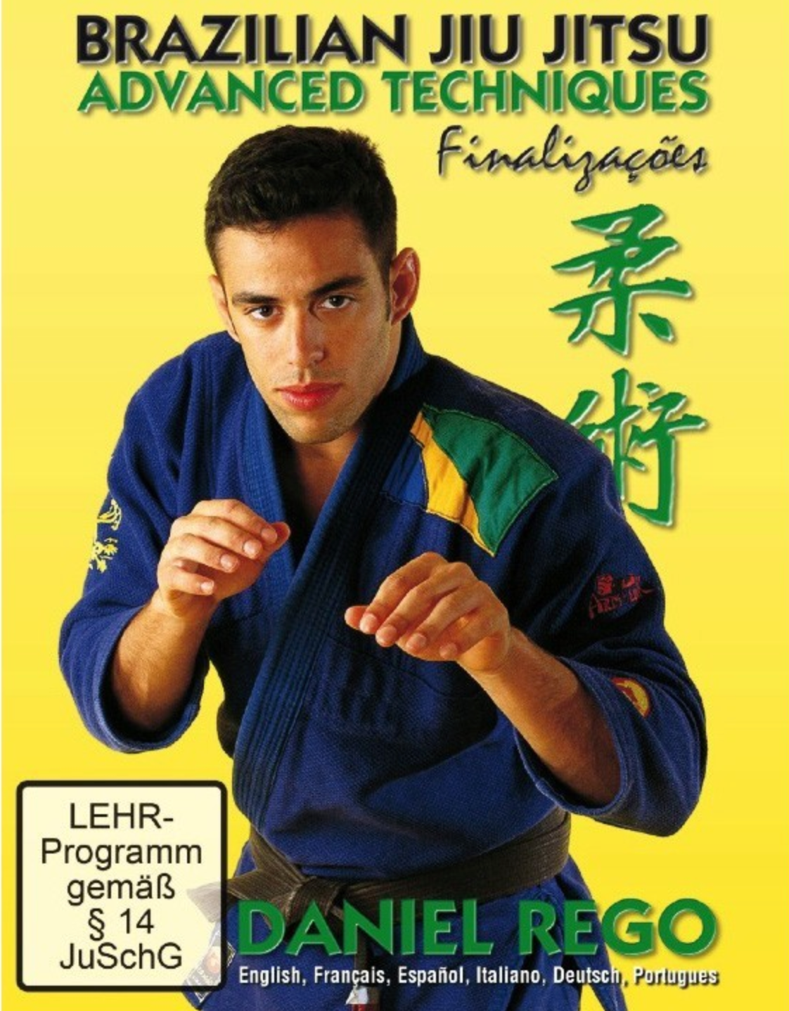 Brazilian Jiu Jitsu Advanced Techniques Vol 2 Submissions DVD with Daniel Rego - Budovideos Inc