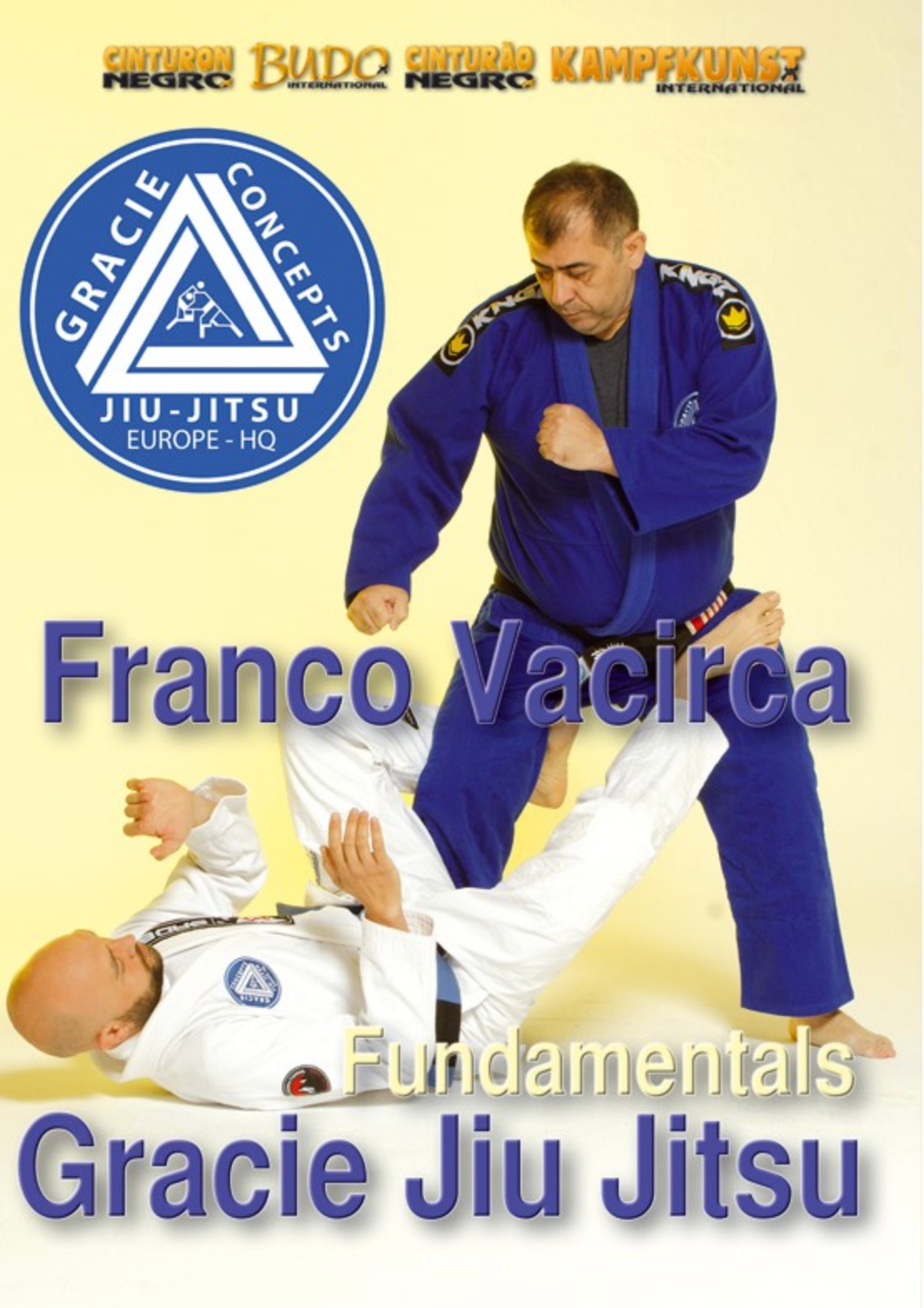 Gracie Jiu Jitsu Fundamentals DVD with Vacirca Brothers - Budovideos Inc