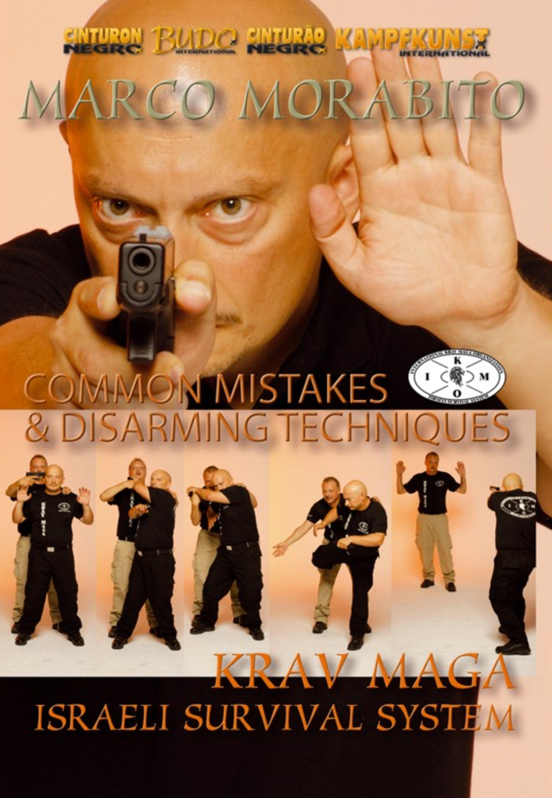 Krav Maga Israeli Survival System Disarming Techniques DVD with Marco Morabito - Budovideos Inc