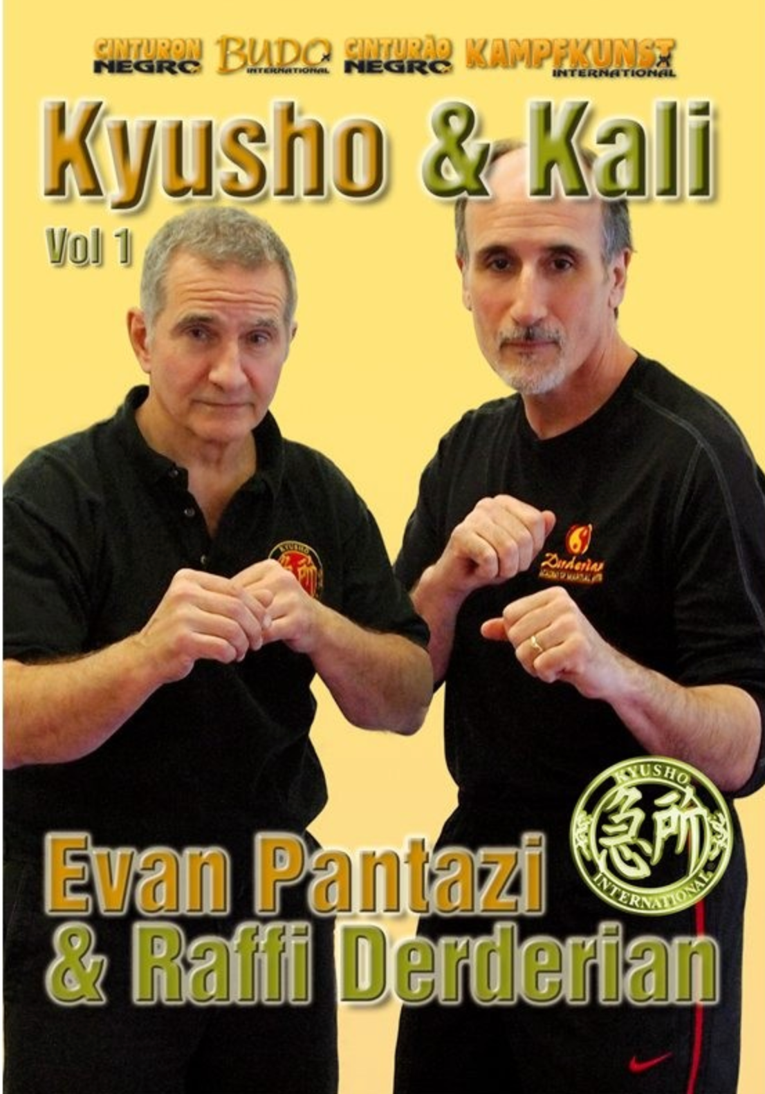 Kyusho & Kali Empty Hands DVD 1 by Evan Pantazi & Raffi Derderian - Budovideos Inc