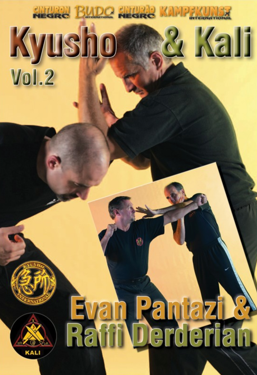 Kyusho & Kali Empty Hands Vol 2 DVD with Evan Pantazi & Raffi Derderian - Budovideos Inc