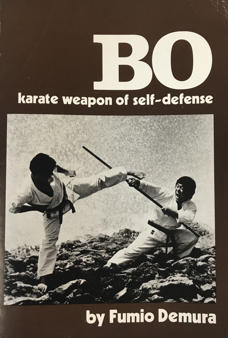 Bo Karate Weapon of Self Defense Book by Fumio Demura (Preowned) - Budovideos Inc