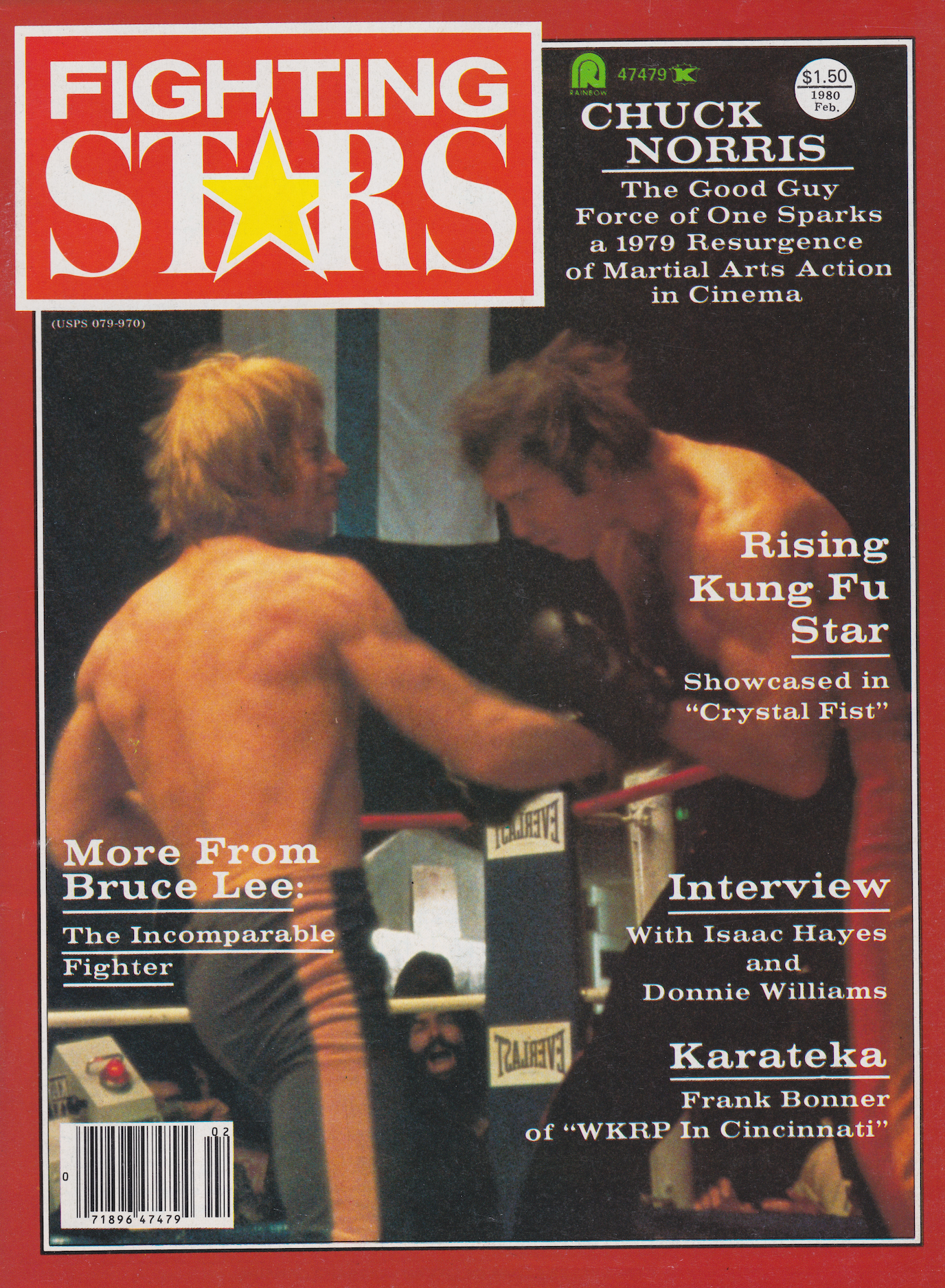 Fighting Stars Feb 1980 Magazine (Preowned) - Budovideos Inc