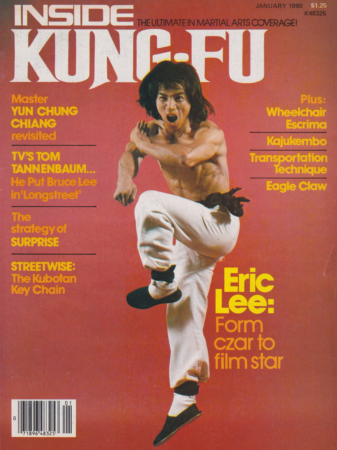 Inside Kung Fu January 1980 Magazine (Preowned) - Budovideos Inc