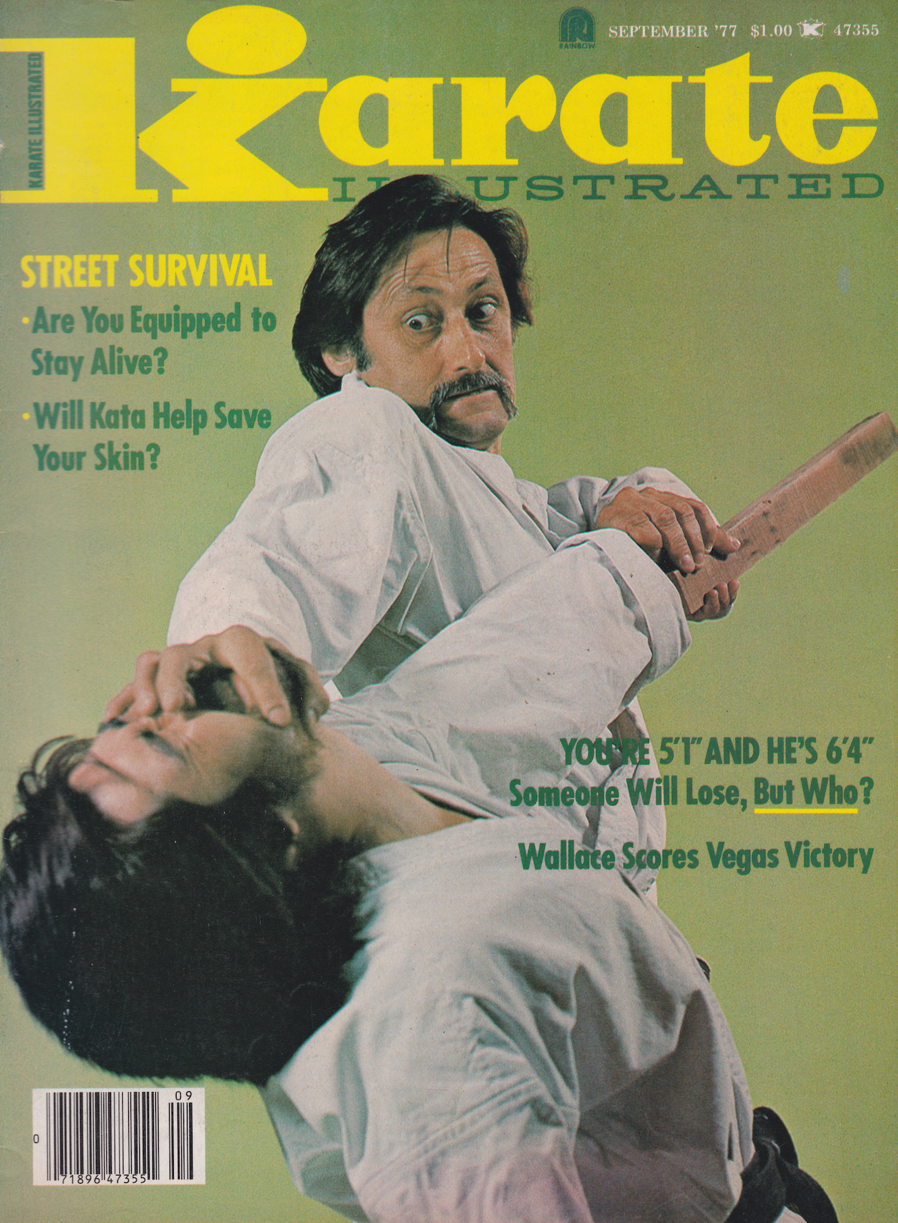 Karate Illustrated Sept 1977 Magazine (Preowned) - Budovideos Inc